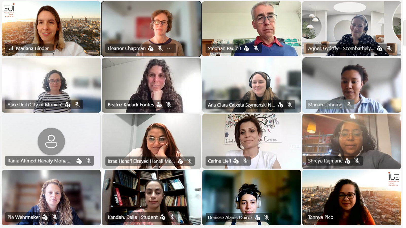 Screenshot ATTENDEES